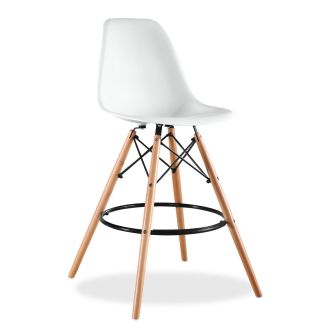 Taburete Wooden SuperStudio, replica Eames